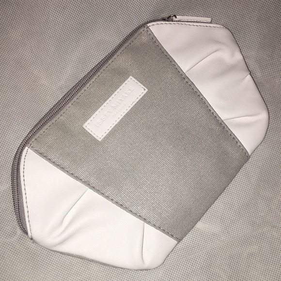 Issey Miyake Parfums Gray & White Travel Cosmetic Pouch - Picture 1 of 5